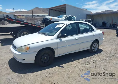 2002 Kia Rio z USA, uszkodzony, nr VIN KNADC123226189057